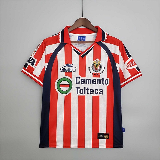 AAA Quality Chivas Guadalajara 99/00 Home Soccer Jersey